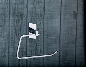 Vente directe d'usine anneau de serviette en laiton moderne de haute qualité nouveauté garantie de 2 ans design indien multifonctionnel pour salle de bain - Product Image 1