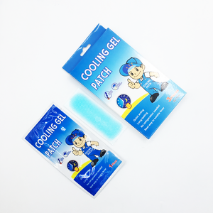 CE ISO sekali pakai Mint alami biru merah muda ungu kuning hijau dewasa bayi demam sakit kepala menghilangkan nyeri Gel pendingin Patch - Product Image 6