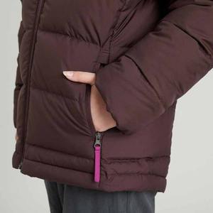 2025 personnalisé enfants luxe haute qualité Nylon doudoune respirant imperméable vêtements d'hiver fermeture à glissière Style décontracté à capuche - Product Image 6