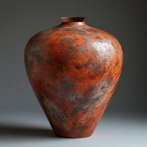 Iron & Gold Plated Aluminium Flower <b>Vase</b> with Floral <b>Engraving</b> Smooth Surface Coastal Design for Classic Tabletop Corner Styling - Product Image 5