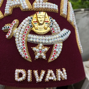 REGALIA MASÓNICA PERSONALIZAR SHRINER FEZ [KAZIM] - Product Image 6