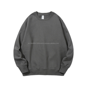 2025 Logo personnalisé sweats pour hommes kaki col rond blanc sweat crochet armure pour l'hiver pas cher conception personnalisée - Product Image 6