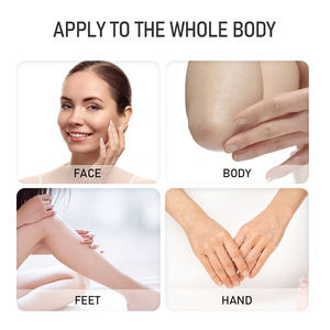 Exfoliante Corporal de Sal Rosa del Himalaya Orgánica al por Mayor, Antibacteriano, Antiinflamatorio, Limpieza Profunda, Iluminador - Product Image 4