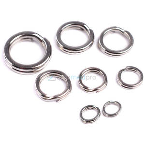 Anneaux de pêche de qualité supérieure en acier inoxydable durables pour les pêcheurs, anneaux de pêche pour leurres - Product Image 4