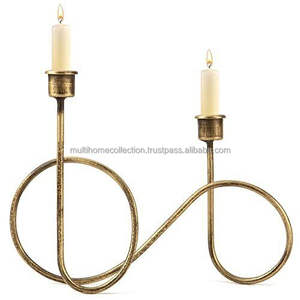 Candelero de estrella indio hecho a mano geométrico último portavelas gran oferta nuevo estilo candelabro de Metal - Product Image 3