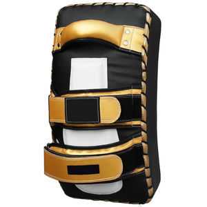 เป้าเตะคุณภาพสูงระดับพรีเมียม ทนทาน สีทองดำ ผลิตจากวัสดุหนัง PU และ PVC เป็นมิตรกับสิ่งแวดล้อม สำหรับการฝึกซ้อมต่อสู้ - Product Image 6