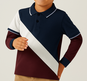 Manga larga bolsillo sólido transpirable poliéster/algodón tejido para camisa Golf ropa deportiva trabajo de oficina Streetwear hombres - Product Image 5