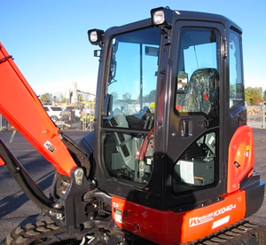 Envío gratis para Kubota KX040 4 Mini excavadora sobre orugas de alto rendimiento - Product Image 5