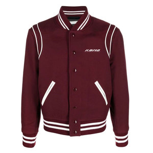 เสื้อแจ็คเก็ตเลตเตอร์แมนผู้ชาย สไตล์สตรีทแวร์สุดเท่ แฟชั่นลำลอง น้ำหนักเบา อุ่นสบาย เสื้อคลุมสำหรับผู้ชาย - Product Image 1