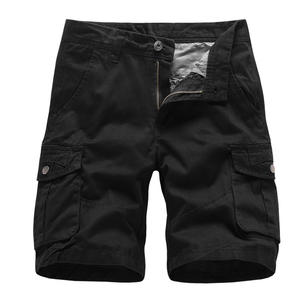 Nueva moda al por mayor de verano de encargo de los hombres de carga chino pantalones cortos de algodón con múltiples bolsillos de pesca de caza pantalones cortos de ajuste informal - Product Image 3