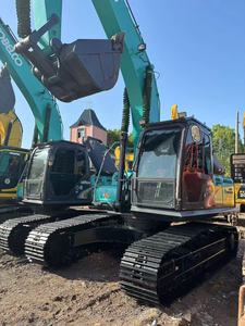 Excavatrice hydraulique sur chenilles Kobelco SK200D d'occasion, modèle 2023, faible nombre d'heures, moteur, engrenage, performances supérieures, machines de construction - Product Image 3