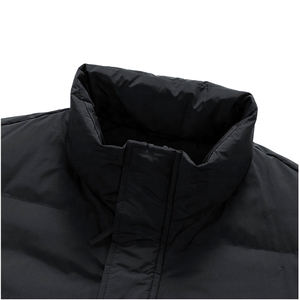 Chaqueta acolchada de invierno de diseñador de alta calidad para hombre, recortada de gran tamaño, cuello levantado de talla grande, hecha de lona - Product Image 2