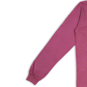 T-shirt pour homme à manches longues et col rond, 100% coton, 210 g/m², teint en pièce, écologique et respirant - Product Image 3