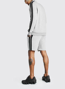 Conjuntos Deportivos Personalizados con Logotipo OEM para Hombre, Conjuntos de Ropa Deportiva de Algodón y Poliéster con Pantalones Cortos para Hombre, Ropa de Verano para Hombre, Ropa de Calle - Product Image 2