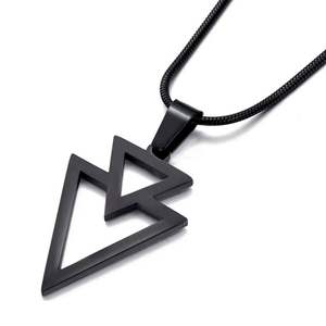 Venta al por mayor joyería de moda Hiphop alto pulido aleación oro Hip Hop cadena larga niños pequeños Cruz colgante collar para hombres - Product Image 2