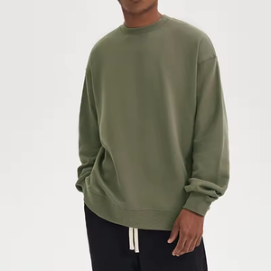 Oliver colour Pull Plain Blank Sweatshirt Crewneck Cotton Custom Crew Neck Sweatshirt For Men - Product Image 5