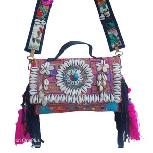 Ladies Shoulder Banjara Bag Custom Luxury Vintage Embroidery Clutch Bag for Women Shopping Evening Shoulder Bags Wholesale 2023 - Product Image 1