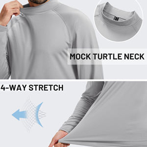 Chemise de compression thermique respirante à manches longues pour homme, sous-vêtement de sport, équipement d'hiver, t-shirt de course en polyester - Product Image 4