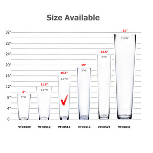 VTC0516 - แจกันทรงกระบอกเรียวเล็ก - 16 - Product Image 3