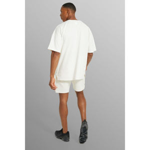 Conjunto de Camiseta y Pantalones Cortos Casuales de Verano para Hombre, Hechos a Medida, 100% Algodón, Secado Rápido y Transpirable, Servicio OEM Disponible - Product Image 3