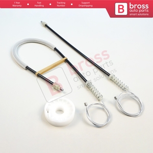 ชุดซ่อมมอเตอร์กระจกไฟฟ้าด้านหลังซ้าย BWR5636 สำหรับรถยนต์ฟอร์ด โฟกัส MK2 II คาบริโอเล็ต ปี 2006-2010 รุ่น 1517666 - Product Image 3