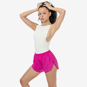 Pantalones cortos para mujer 2025, pantalones cortos atléticos transpirables para entrenamiento de gimnasio para mujer, diseño de sublimación de moda con decoración de cinturón para correr - Product Image 1