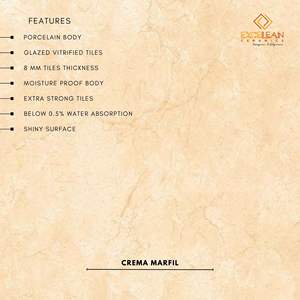 Azulejos de porcelana 60x60 | Pisos de cerámica de sal soluble para el hogar y la oficina | Acabado brillante antideslizante | Exportación de fabricantes de China - Product Image 4