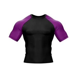 Wholesale RashGuard Mma Perform Compress Full Sleeve Rashguard Men Bjj Gi Jiu Jitsu Custom Full&half Sleeve Solid Color Rashguar - Product Image 4