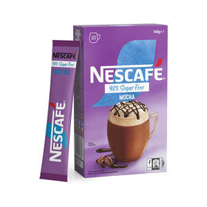 Ne-scafe Mocha Mélange de café instantané au riche goût chocolaté et au goût de café onctueux - Product Image 2