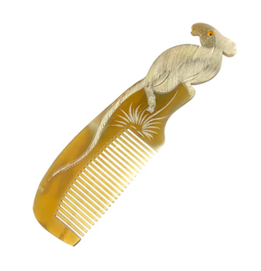 หวีฮอร์นหวีสำหรับเดินทางอุปกรณ์ดูแลส่วนบุคคลของอินเดียแบบ100% - Product Image 3