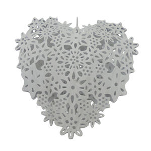 Décoration murale suspendue en fer de taille moyenne avec paillettes pour la maison et la décoration de Noël, vente en gros en vrac - Product Image 1