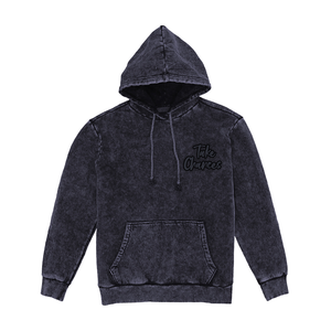 เสื้อฮู้ดดี้โอเวอร์ไซส์ลายฟอกสี แขนยาว ผ้าฟลีซแฟชั่น ป้องกันแสงแดด พร้อมโลโก้สกรีน - Product Image 4