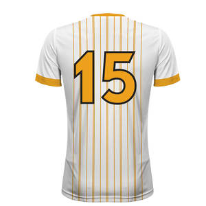 เสื้อฟุตบอล GAA เสื้อฟุตบอลผ้าลูกฟูกสำหรับผู้ชายพิมพ์ลายดิจิตอลบนผ้าฝ้าย/เส้นใยไม้ไผ่ - Product Image 4