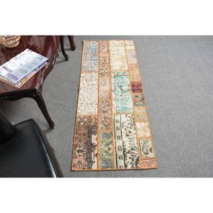 พรมโพลีเอสเตอร์ขนแกะสีเหลือง4.9ft 1.9ชิ้นแบบตุรกีดีไซน์สี่เหลี่ยมผืนผ้าสำหรับห้องนั่งเล่นพรมทางเดินทำจากยาง - Product Image 1