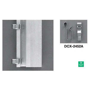 คลิปยึดสายเคเบิลแบบเก้าจุด รุ่น DCX-2452A สำหรับติดตั้งบนราง - Product Image 1