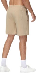 กางเกงลำลองขาสั้นกางเกงวิ่งออกกำลังกายผ้าฝ้ายขนแกะ100% - Product Image 2