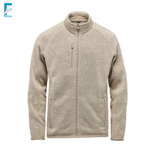 FIZZAN เสื้อแจ็คเก็ตซิปคอปกสีเทาสำหรับผู้ชาย แขนยาว กันลม สีทึบ ทรงปกติ ใส่ได้ในฤดูใบไม้ร่วง - Product Image 4