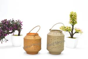 Iron Decorative Perforated Hot <b>Sale</b> Mini Hanging Lantern Classic Look Modern Fancy Lantern High Quality Premium T-<b>Light</b> Votive - Product Image 4