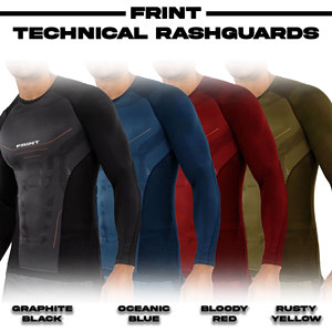 Camisa de compresión sublimada Rashguard para hombre técnica de manga completa Jiu Jitsu BJJ MMA Spandex logotipo personalizado ropa deportiva al por mayor - Product Image 5