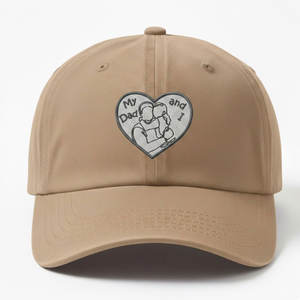 หมวกวันพ่อสุดพิเศษพร้อมวัสดุที่ระบายอากาศได้ดีและสายรัดด้านหลังที่ปรับได้ - Product Image 1