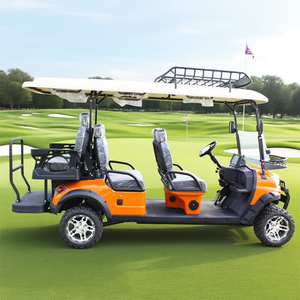 Carrito de Golf Eléctrico Personalizado con Certificación CE, Volante a la Derecha, 48V, 5-6 Pasajeros, Homologado para Circular por Carretera, Velocidad de 70 km/h, Autonomía de 50-70 km, Capacidad de Subida de 25 Grados - Product Image 3