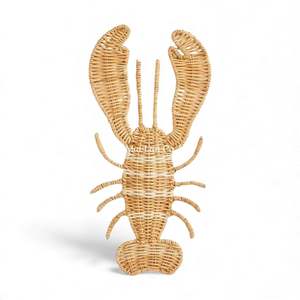 Decoración de Pared de Animales de Mimbre Bohemio Hecha a Mano, Tejida Naturalmente, para Cuarto de Bebé, Suave y Ecológica - Product Image 1