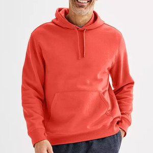 Hoodies pour hommes en molleton épais de qualité supérieure, sans cordon de serrage, design minimaliste, épaules tombantes, vente en gros - Product Image 6