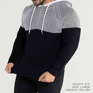 Sweat-shirt à capuche homme 100% coton, logo personnalisé, coupe ample, décontracté, sport, grandes tailles, vêtements de sport pour homme, envoyé par Dress Sports - Product Image 2