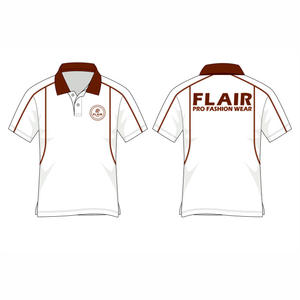 Gran oferta de algodón 100% para hombre, camiseta Polo personalizada de buena calidad, Color sólido, estilo informal, patrón, 180g, tela, peso frontal - Product Image 4