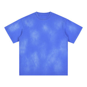 เสื้อยืดวินเทจผ้าคอตตอน 100% หนานุ่ม สไตล์ลำลอง ล้างสีแบบแอซิดวอช ทำสีซีดแบบดิสเทรส รับผลิตตามแบบ พร้อมออกแบบโลโก้ของคุณเอง - Product Image 1