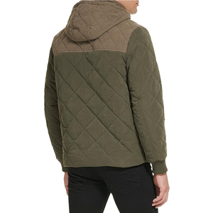 2026 Customized Men Puffer <b>Jacket</b> Printed <b>Fleece</b> Waterproof Breathable Eco-Friendly Petal Sleeve Wool-<b>Lined</b> Comfortable High - Product Image 2