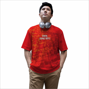 เสื้อยืดสตรีทแวร์ผู้ชาย ผ้าฝ้าย 100% รุ่นใหม่ล่าสุด เสื้อยืดพิมพ์ลายสำหรับผู้ชาย ทรงหลวม เสื้อยืดผู้ชาย - Product Image 1