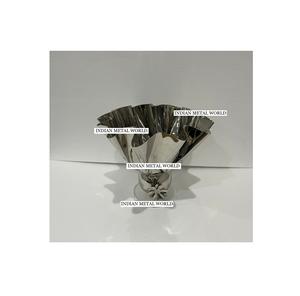 Cuenco para servir dulces de Chocolate decorativo para el hogar moderno, soporte para postres dulces de Metal plateado de calidad Superior a precio de fábrica - Product Image 1