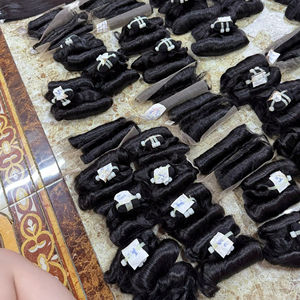 Extensions de cheveux vierges bruts non traités 100% vietnamiens, boucles d'œuf, mèches Remy de qualité supérieure, cheveux humains - Product Image 4